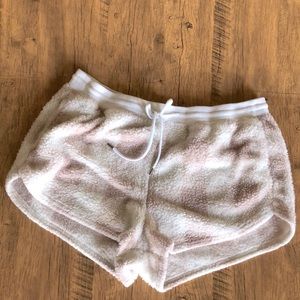 Fuzzy Cozy Shorts